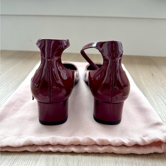 BNWT Stuart Weitzman Jane 35MM Patent Leather Pumps – Rosewood (US 7) - Picture 5 of 10